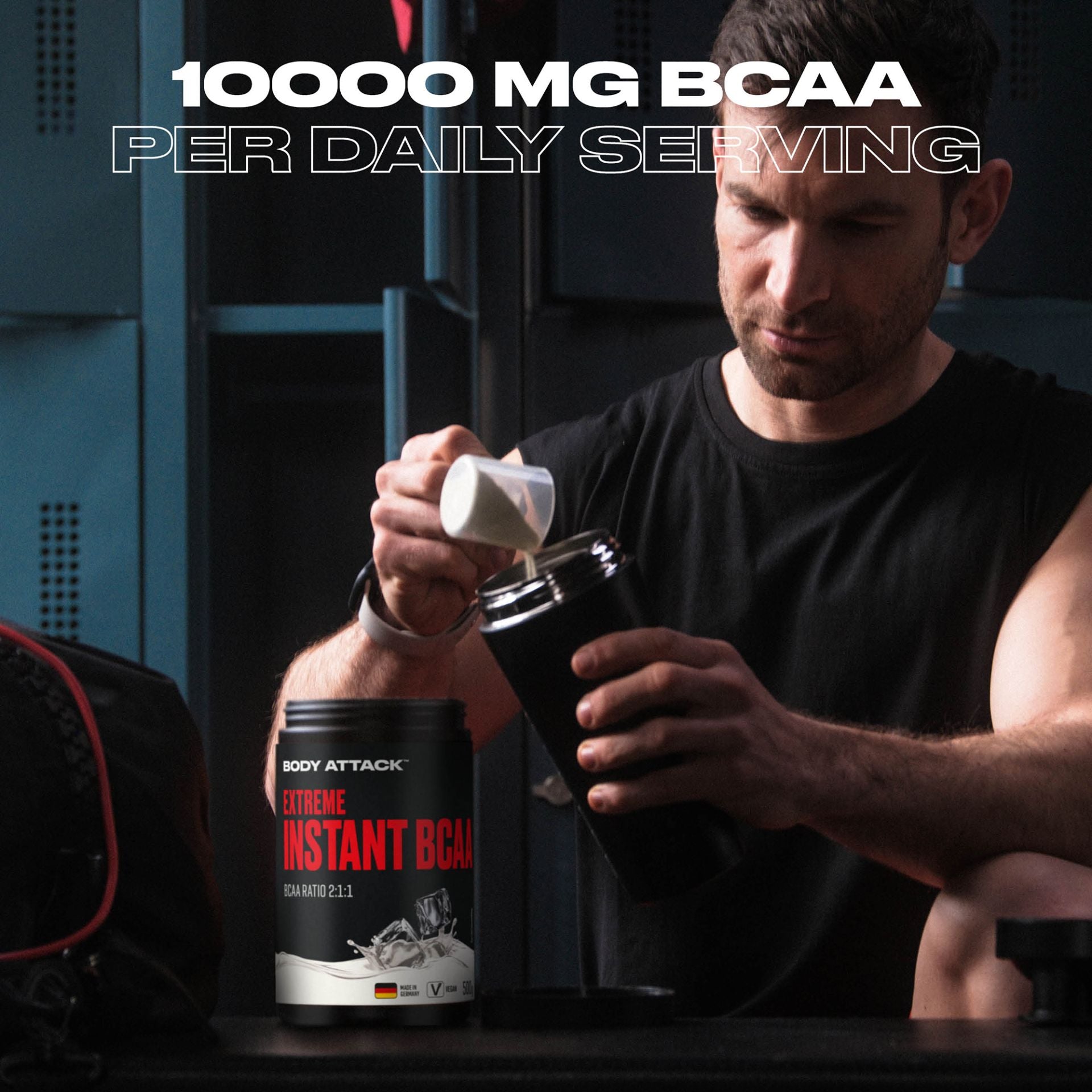 BODY ATTACK - Extreme Instant BCAA 500g benefits